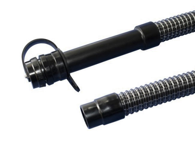 Produktbild Ablassschlauch mit Quetschtülle+Deckel, Länge 605 mm für Columbus RA 60 KM