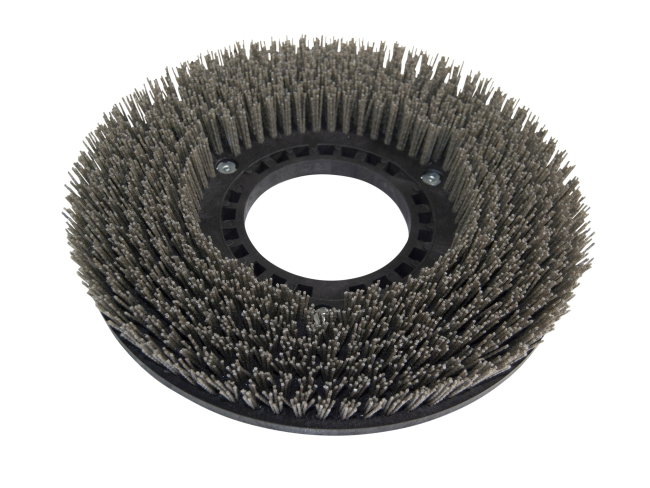 Produktbild Schleifkorn-Tellerbürste - Ø 380 mm - Grit/Tynex 1,5 mm für Fiorentini Smile 80