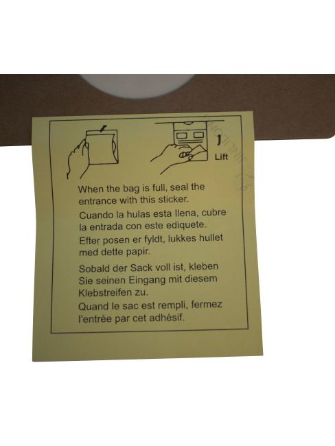 Produktbild Vlies-Staubfilterbeutel, VPE = 10 Stück für WAP SQ 690