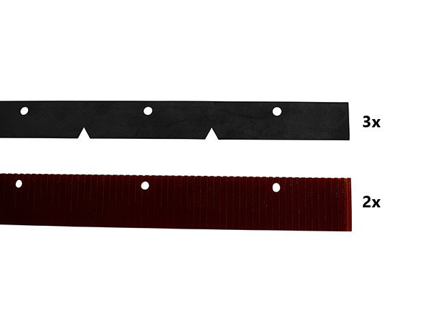 Produktbild Sauglippen-Satz (5 Stück) für Taski Combimat 500 E (gerader Saugfuss)