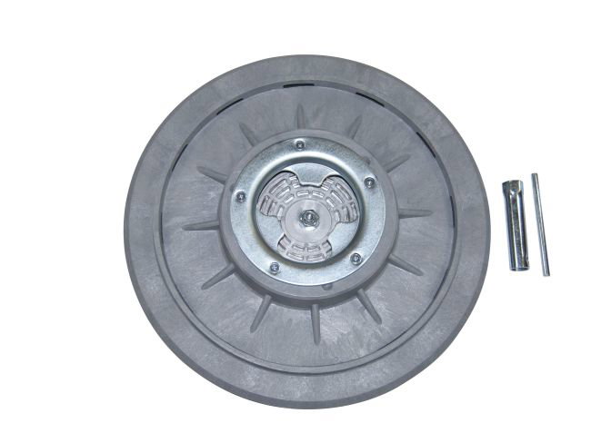 Produktbild Treibteller - Ø 405 mm, mit Gummi-Haftbelag für Schleifpapier für Wirbel C 143-Plus TS
