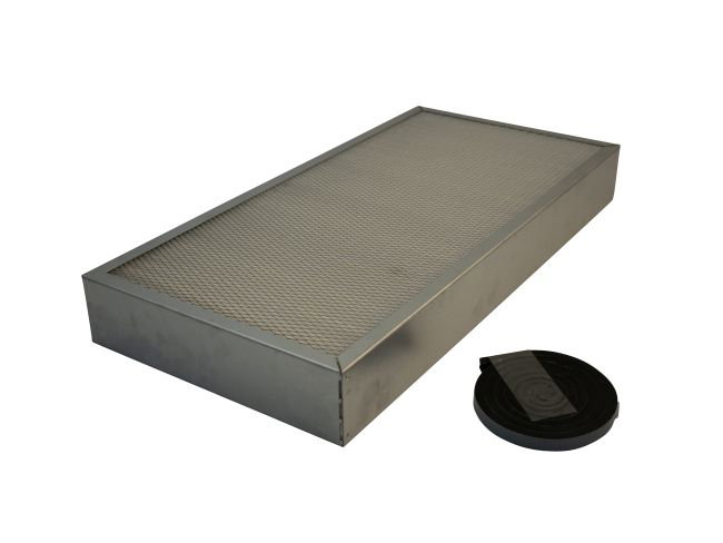 Produktbild Kehrmaschinenfilter mit Dichtung, 730 x 355 x 90 mm, Polyester
