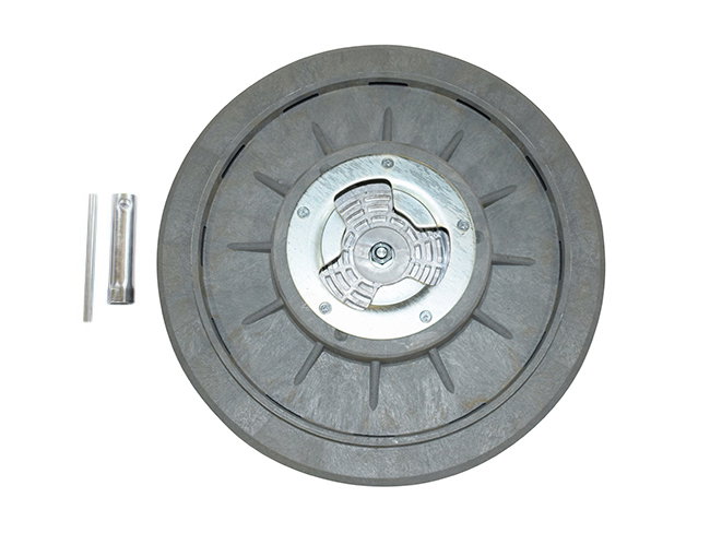 Produktbild Treibteller - Ø 405 mm, mit Gummi-Haftbelag für Schleifpapier für Columbus E 310