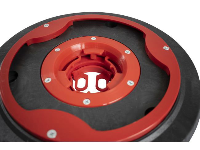 Produktbild Treibteller für Reinigungspads - Ø 340 mm für Gansow (IPC-Gansow) 70 BF 70 - roter Bürstenflansch