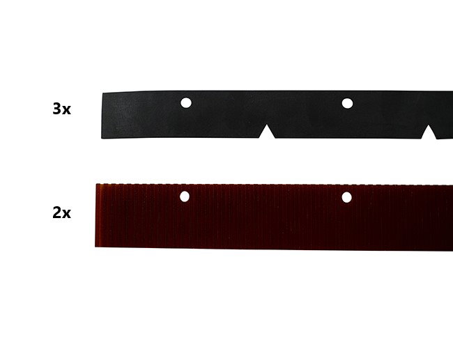 Produktbild Sauglippen-Satz (5 Stück) für Taski Combimat 500 E (gerader Saugfuss)