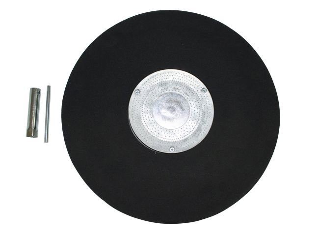 Produktbild Treibteller - Ø 405 mm, mit Gummi-Haftbelag für Schleifpapier für Tennant 2120