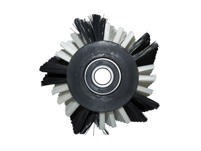 Produktbild Kopie von Bürstwalze/Walzenbürste - 320/BR400-Noppen Typ I - Nylon 0,25/0,35 mm