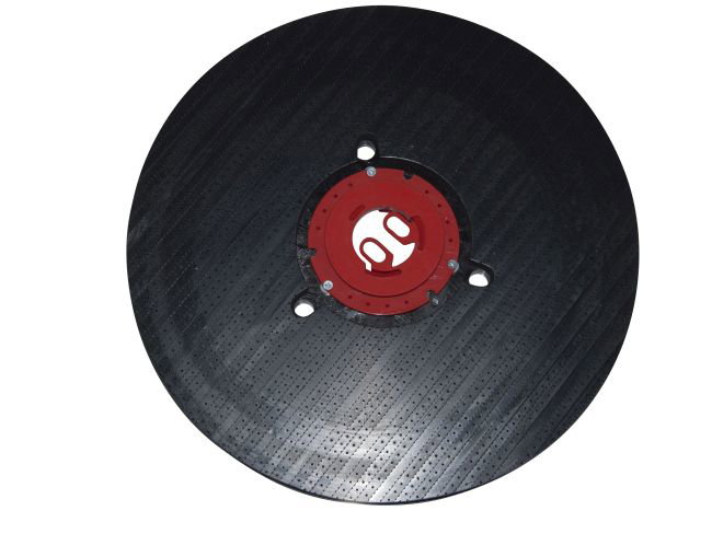 Produktbild Treibteller für Reinigungspads - Ø 530 mm für Gansow (IPC-Gansow) Titan 241 BF 105 - roter Bürstenflansch
