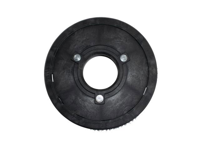 Produktbild Schleifkorn-Tellerbürste - Ø 430 mm, Nylon-Grit 1,2 mm für Trilety Schrubbdeck für Kleinkehrmaschinen