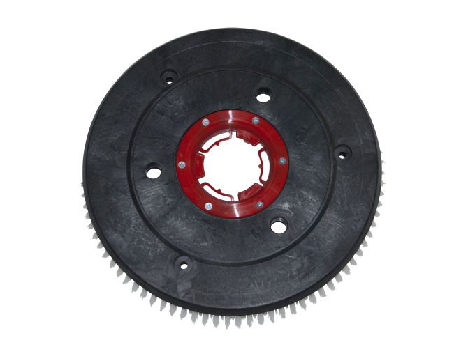 Produktbild Tellerbürste - Ø 410 mm für Gansow (IPC-Gansow) Titan Twin 105 mit 1 TB (roter Flansch)