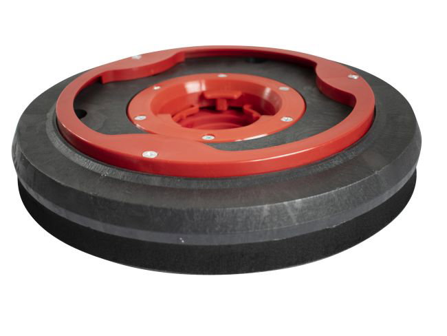 Produktbild Treibteller für Reinigungspads - Ø 340 mm für Gansow (IPC-Gansow) 97 BF 70 - roter Bürstenflansch