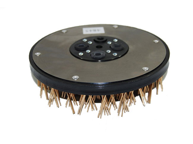 Produktbild Tellerbürste - Ø 205 mm - Kupfer-Runddraht 1,6 mm für Cimex Eagle EB 500