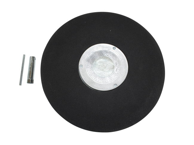 Produktbild Treibteller - Ø 405 mm, mit Gummi-Haftbelag für Schleifpapier für Nilfisk-Group 421 (ab 1989)