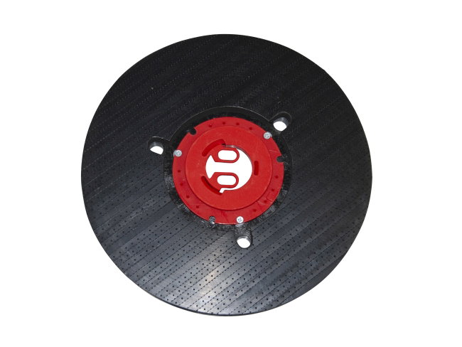 Produktbild Treibteller für Reinigungspads - Ø 410 mm für Gansow (IPC-Gansow) 88 BF 85 - roter Bürstenflansch