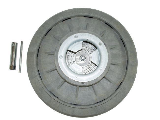 Produktbild Treibteller - Ø 405 mm, mit Gummi-Haftbelag für Schleifpapier für Tennant 2120