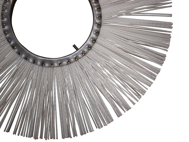 Produktbild Bürstenringe ClassicLine mit STAHL-Innenkranz 15 mm-178 mm-540 mm-Welldraht 0,7 mm