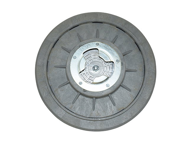 Produktbild Treibteller - Ø 405 mm, mit Gummi-Haftbelag für Schleifpapier für Columbus E 310